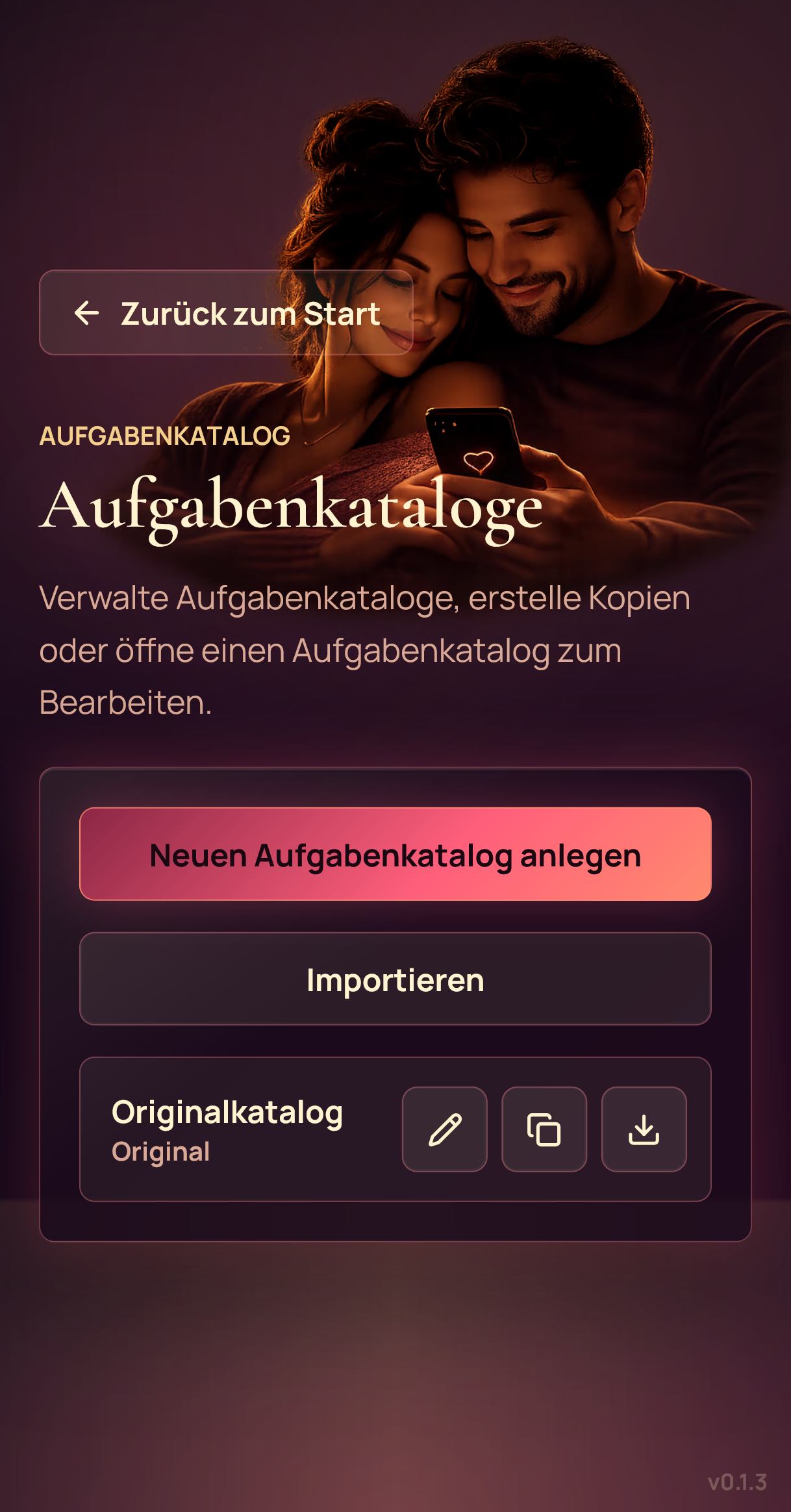 Übersicht der Aufgabenkataloge in 60-Sekunden